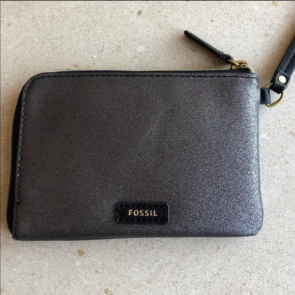 Fossil Handbags - Fossil metallic wristlet